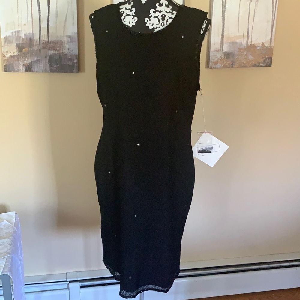 🆕Vintage Diane Freis Little Black Dress
